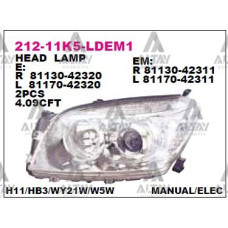 DEPO-DPO-212-11K5L-LDEM1 FAR RAV-4 ELEKTRİKLİ 06-08 SOL DEPO-DPO-212-11K5L-LDEM1 FAR RAV-4 ELEKTRİKLİ 06-08 SOL